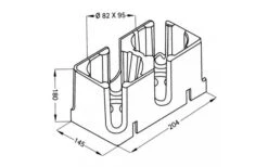 Portavasos, Portavasos