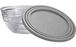 Juego De Cuencos Flamefield Con Tapa 6 Pzas.