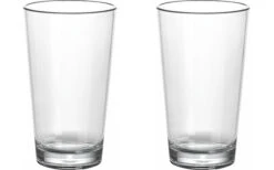 Gimex Vasos De Plástico Para Latte Macchiato 350 Ml Juego De 2