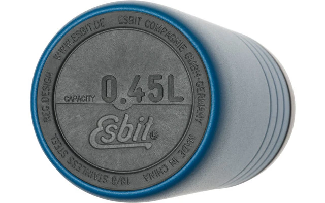 Taza Térmica Esbit Majoris Con Cierre Aislante 450 Ml Negro - Imagen 2