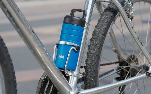 Taza Térmica Esbit Majoris Con Cierre Aislante 450 Ml Negro - Imagen 4