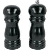 Juego De 2 Molinillos De Sal Y Pimienta Metaltex Negro -Tienda Utensilios Cocina 250177 2387677