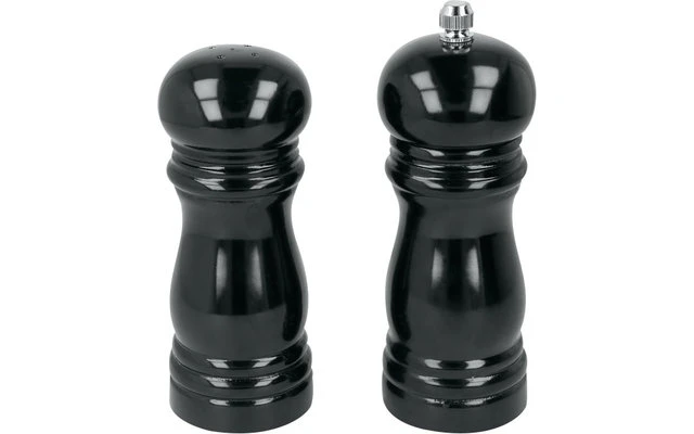 Juego De 2 Molinillos De Sal Y Pimienta Metaltex Negro