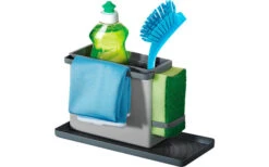 Metaltex Tidytex Organizador De Fregadero Gris Claro