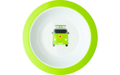 Juego De Platos Hondos Camper Smiles De Flamefield 4 Pcs. - Imagen 4