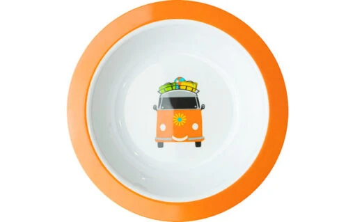 Juego De Platos Hondos Camper Smiles De Flamefield 4 Pcs. - Imagen 5