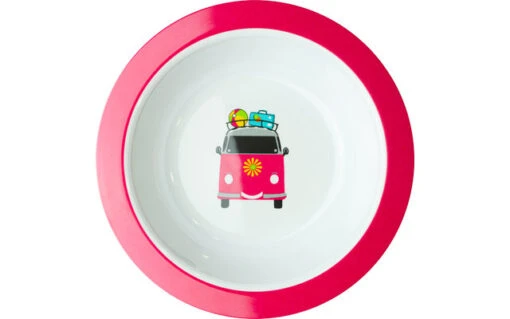 Juego De Platos Hondos Camper Smiles De Flamefield 4 Pcs. - Imagen 6