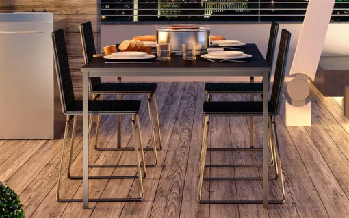Fire Design Mayon Charcoal Table Grill Amarillo - Imagen 2