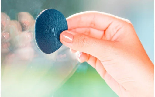 Silwy The One Metal Magnet Hook Incl. Metal Nano Gel Pad 6,5 Cm 2-pcs. Negro - Imagen 4