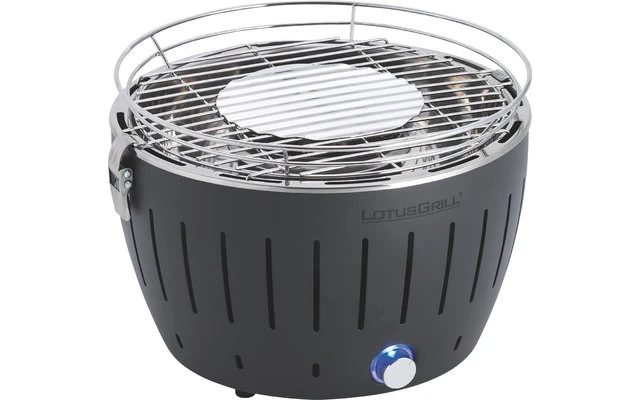 Parrilla De Carbón LotusGrill Con Bolsa De Transporte Antracita - Imagen 6