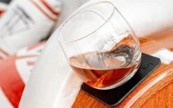 Copas De Whisky Imantadas Silwy Incl. Posavasos 250 Ml Juego De 2