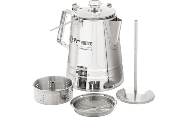 Petromax Perkomax LE14 Cafetera De Acero Inoxidable De 1,5 Litros - Imagen 2