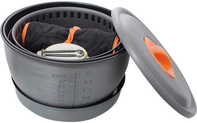 Esbit Spirit Cooking Set 2.35L - Sin Revestimiento Antiadherente