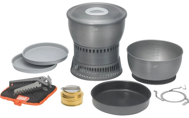 Esbit Spirit Cooking Set 2.35L - Sin Revestimiento Antiadherente - Imagen 6