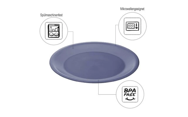 Rotho Placa De Caruba Plana 26 Cm Verde - Imagen 3