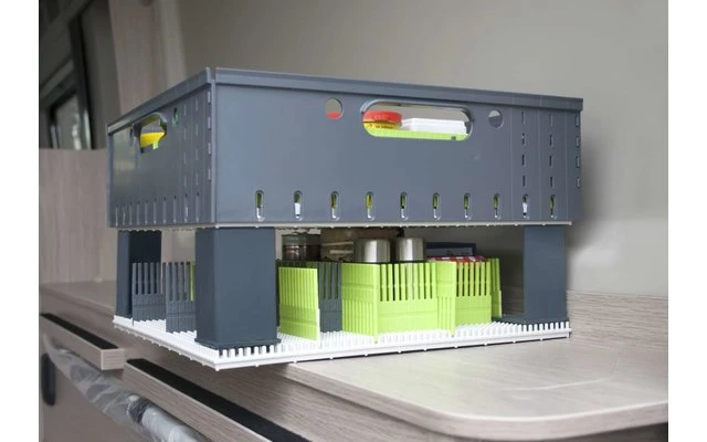 Caja De Almacenamiento Purvario By Dörr 34 X 34 X 12 Cm - Imagen 2