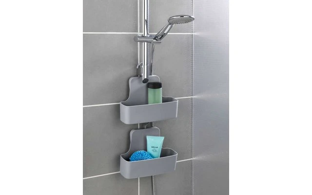 Wenko Shower Caddy Mod. Barcelona Taupe - Imagen 5