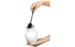 Wenko Cepillo De Silicona Para Fregadero 25 Cm Gris