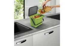 Papelera Metaltex-tex Verde -Tienda Utensilios Cocina 497144 3367767