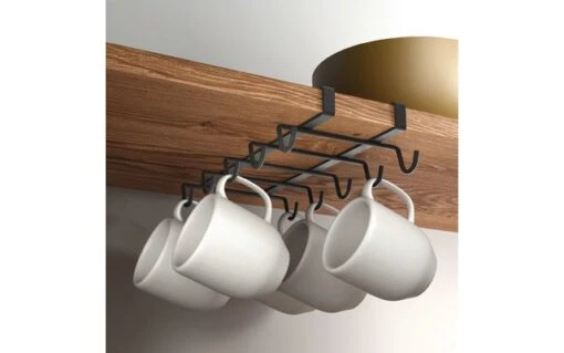 Metaltex My Mug Soporte Para Tazas/tazas De Lava Negro Mate - Imagen 2