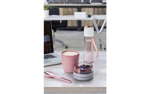 Recipiente Para Comida Mepal Lunch Pot Ellipse 700 Ml Nordic Pink - Imagen 2