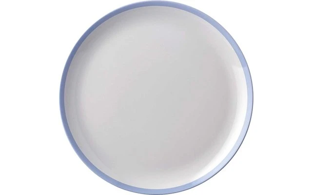 Plato De Desayuno Mepal Flow 230 Mm Azul Nórdico