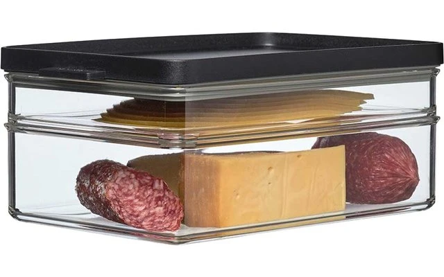 Mepal Omnia Tarro Frigorífico Desayuno 1200 Ml Negro - Imagen 4