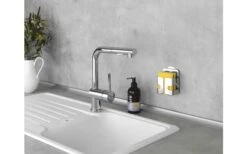 Wenko Turbo-Loc Soporte De Esponja De Acero Inoxidable, Fijación Sin Taladrar -Tienda Utensilios Cocina 516248 3543938