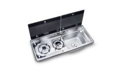 Dometic MO 9722L Placa De 2 Fuegos Y Fregadero A La Izquierda
