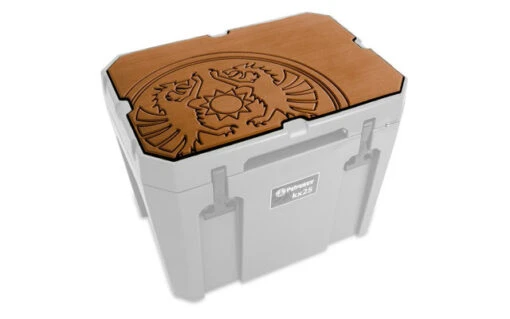 Almohadilla Adhesiva Petromax Para Cooler Box Kx25 Gris Con El Emblema Del Dragón - Imagen 3