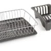 Cesta De Fregadero AquaTex De Metaltex Con Cubeta Y Recogedor De Cubiertos
