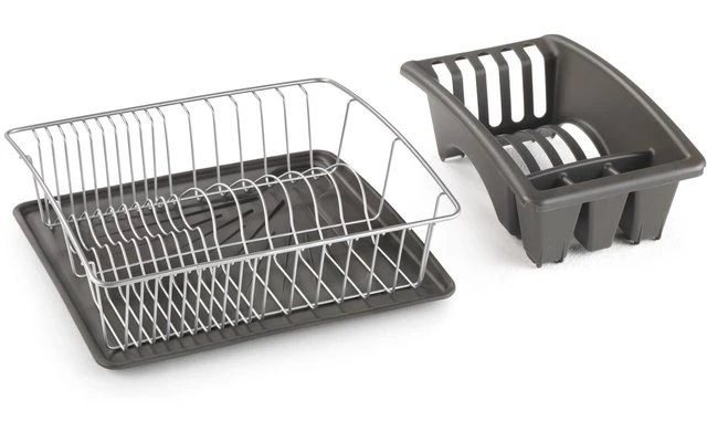 Cesta De Fregadero AquaTex De Metaltex Con Cubeta Y Recogedor De Cubiertos