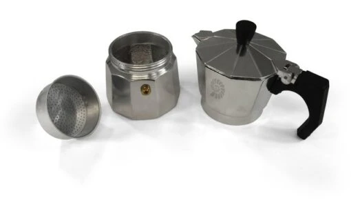 Origin Outdoors Espresso Maker Bellanapoli 9 Tazas Aluminio Natural - Imagen 5