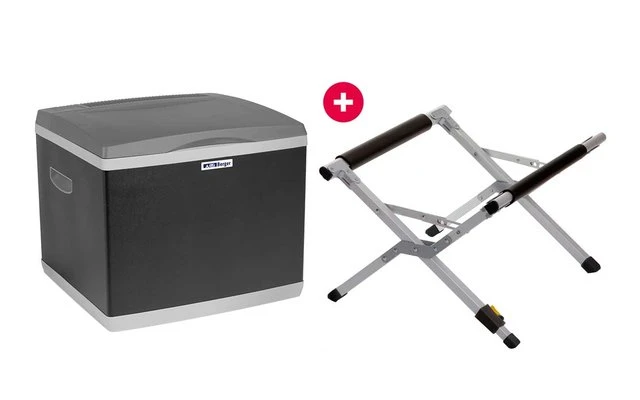 Conjunto De Refrigerador De Compresor Híbrido De Berger + Soporte De Refrigerador