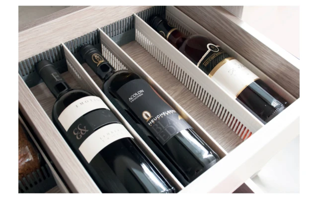 Purvario Pure Light Edition Juego De Rieles De Almacenamiento Para Cajones 8 Piezas Antracita / Gris - Imagen 2