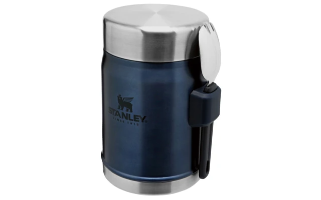 Stanley Classic Legendary Recipiente Para Alimentos Con Cuchara 400 Ml Hammertone Green