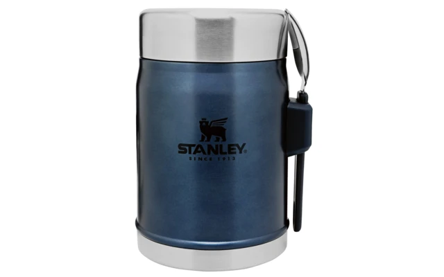 Stanley Classic Legendary Recipiente Para Alimentos Con Cuchara 400 Ml Hammertone Green - Imagen 2