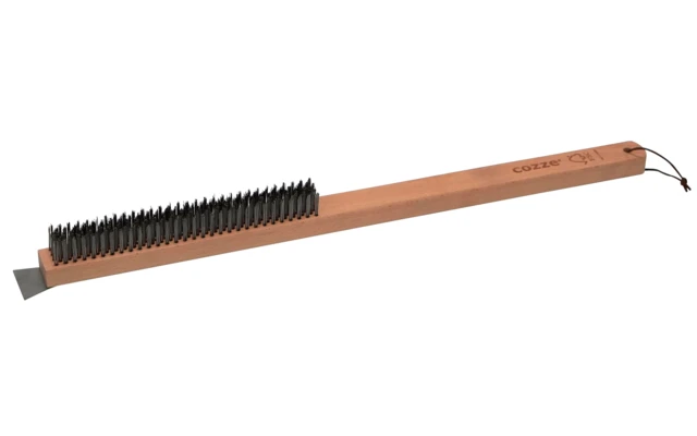 Cepillo De Acero Cozze Para Piedras De Pizza 25 X 4,5 X 60 Cm - Imagen 2