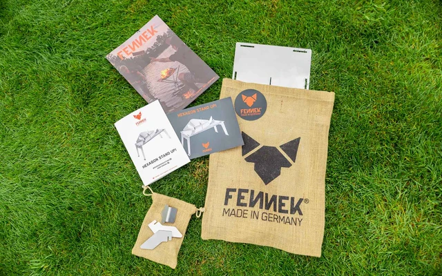 Soporte De Pie Hexagonal Y Protector Térmico Fennek - Imagen 6