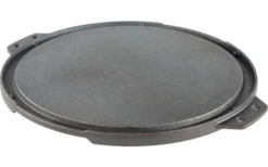 Placa De Parrilla Redonda De Hierro Fundido GSI Guidecast De 31,75 Cm