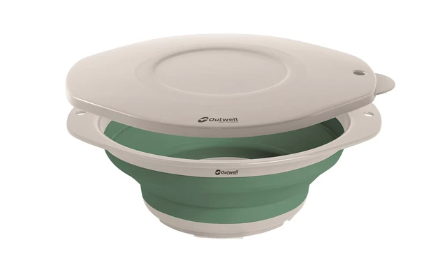 Outwell Collaps Bowl Tazón Plegable De 2,5 Litros L Verde Sombra - Imagen 3