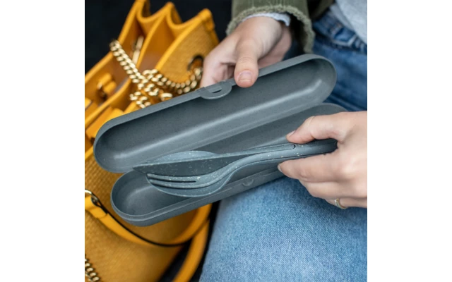 Estuche Para Cubiertos Koziol KLIKK ETUI Nature Desert Sand - Imagen 2