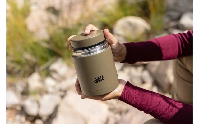 Esbit Classic Stainless Steel Thermos Food 1000 Ml Olive Green