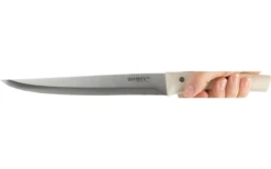 Homeys Vitt Cuchillo Para Carne 33 Cm Beige/plata