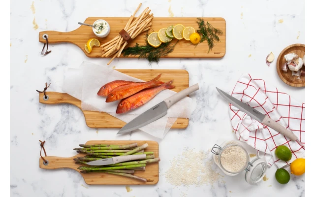 Homeys Cuchillo Vitt 33 Cm Beige/plata - Imagen 3