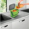 Papelera Metaltex-tex Verde -Tienda Utensilios Cocina 737111 4966154