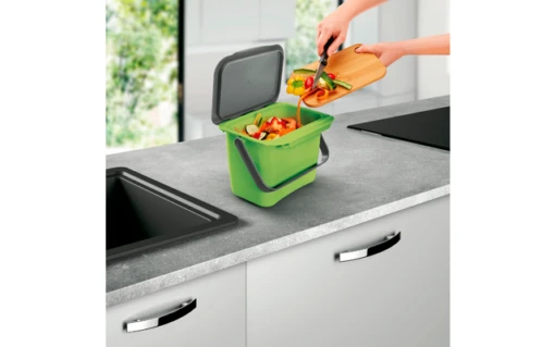 Papelera Metaltex-tex Verde