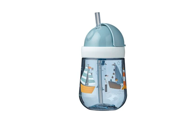 Mepal Mio Vaso Con Pajita 300 Ml Turquesa Oscuro - Imagen 2