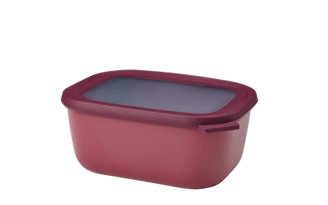 Mepal Cirqula Multi Cuenco Rectangular 1500 Ml Nordic Berry - Imagen 2