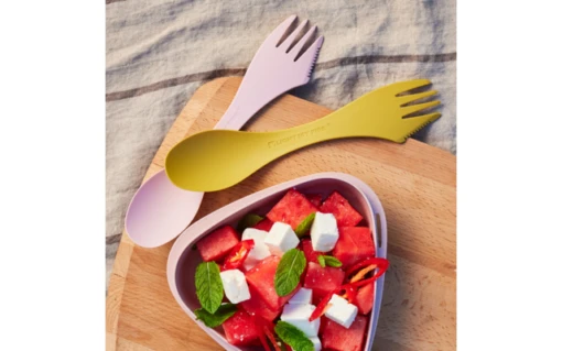 Light My Fire LightMyFire Spork Cubiertos Bioplásticos Grandes Dustypink - Imagen 4